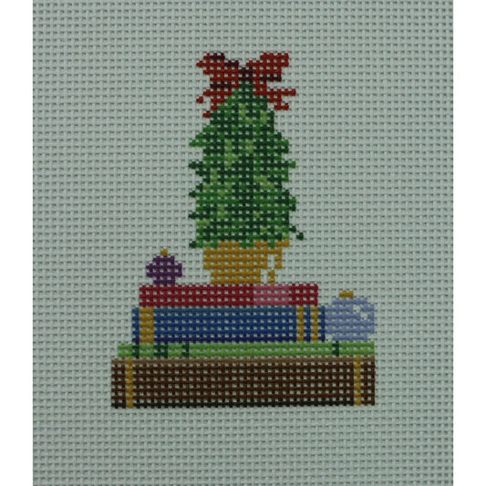 Christmas Tree on Books
