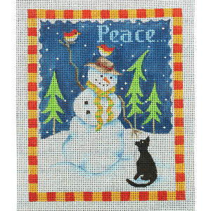 Peace Snowman