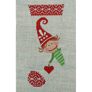 Happy Girl Mini Stocking