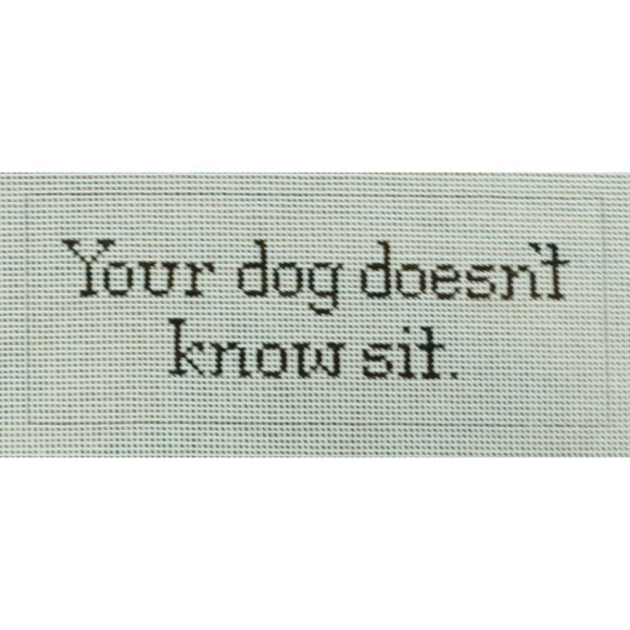 Your Dog Doesn't Know Sit