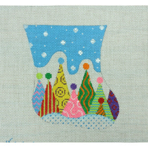 Rainbow Forest Stocking