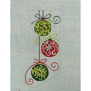 Three Ornament Stocking