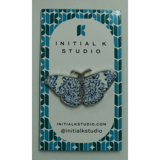 Chinoiserie Butterfly Needle Minder