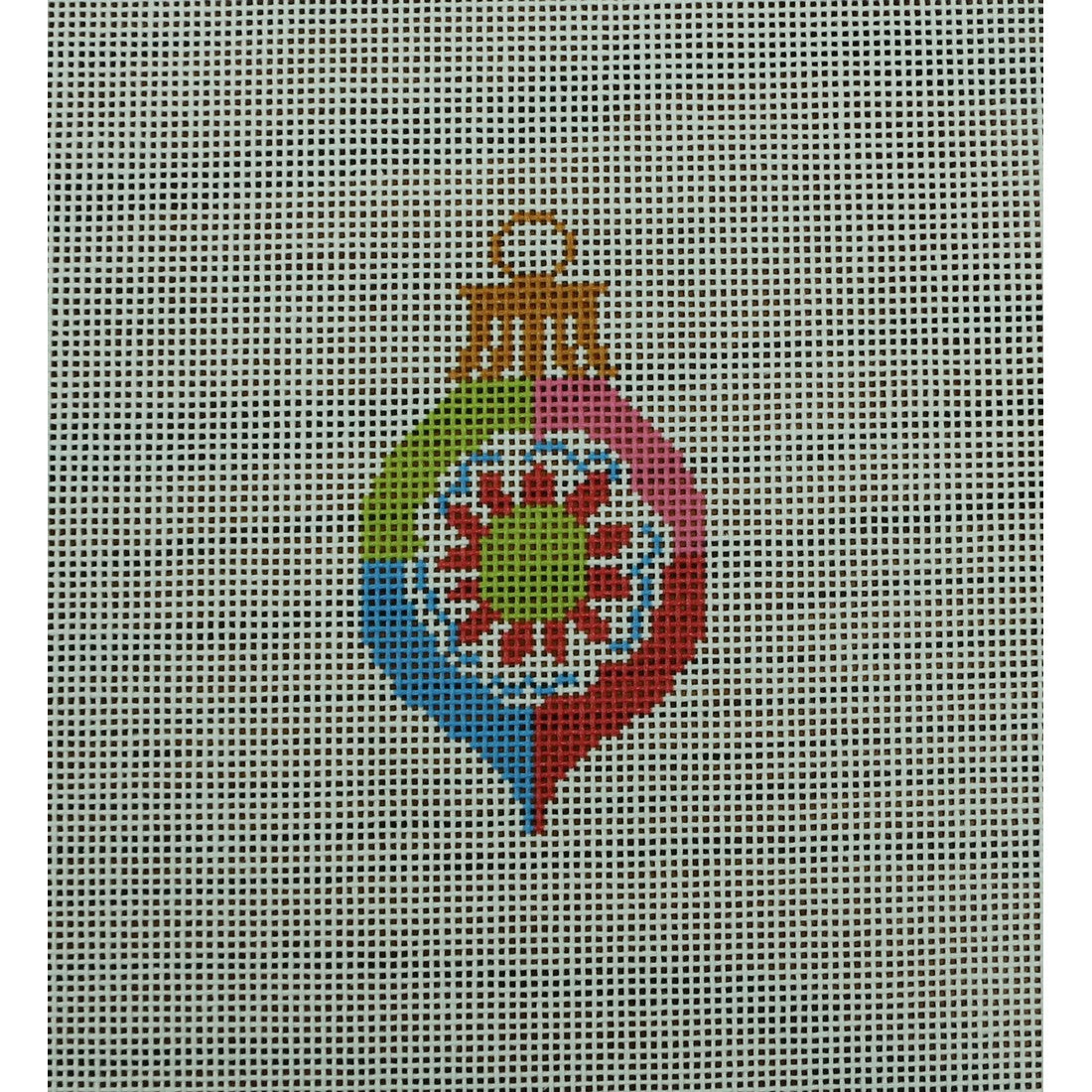 Retro D Ornament
