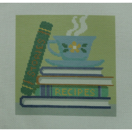 Teacup and Books
