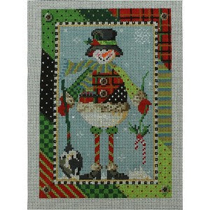 Patchwork Pete Snowman, 18 mesh