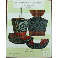 Plaid Taffeta & Black Velvet Hat Stitch Guide