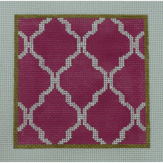 Peony Pink Trellis
