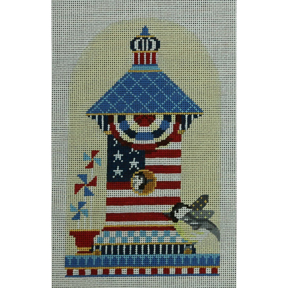 Chickadee Patriotic House