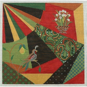 Christmas Crazy Quilt