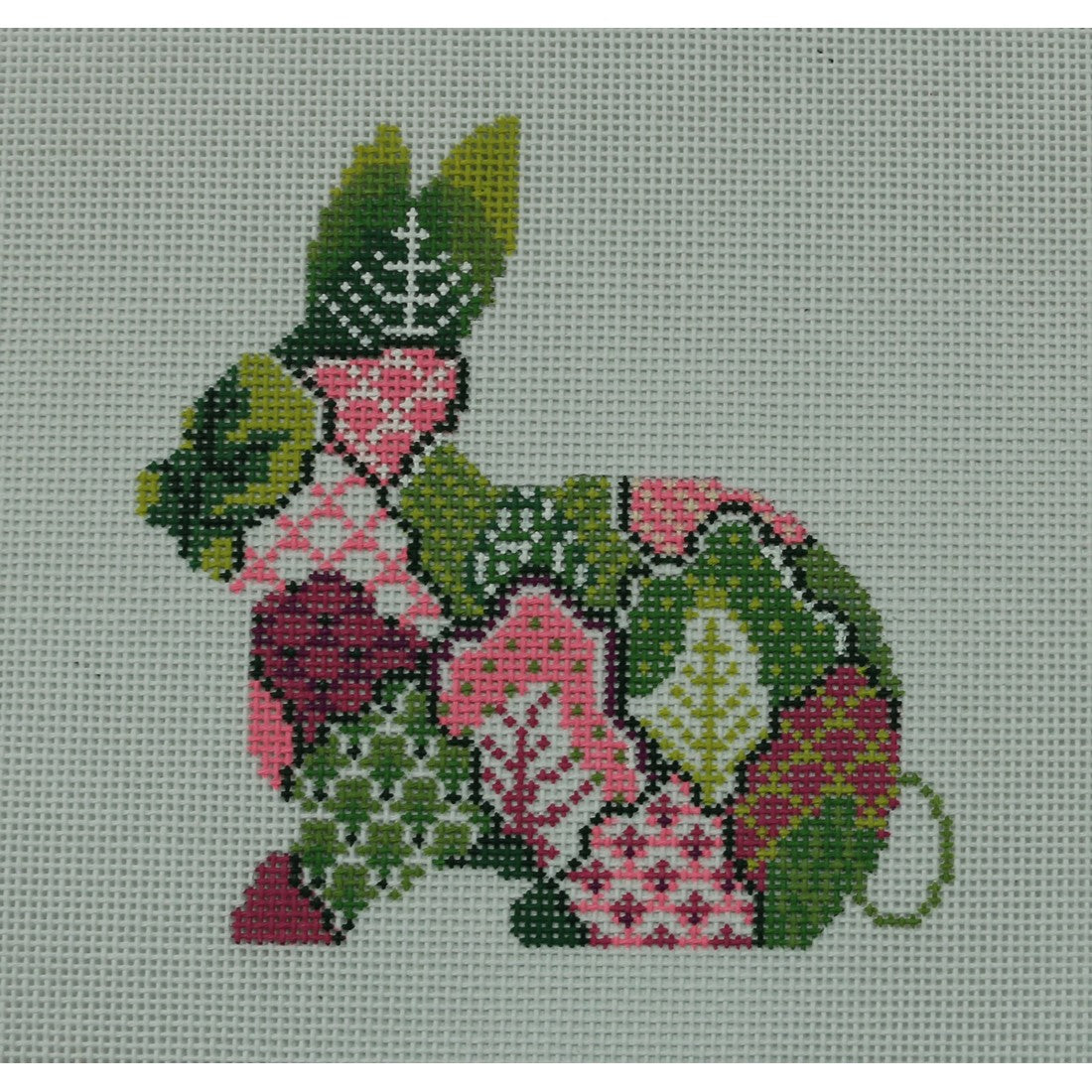 Pink Tobacco Leaf Bunny