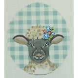 Black Lamb w/ Flower Crown