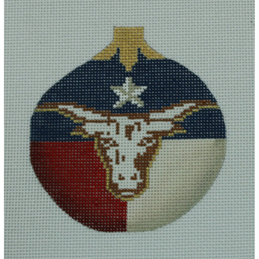 Lone Star with Longhorn