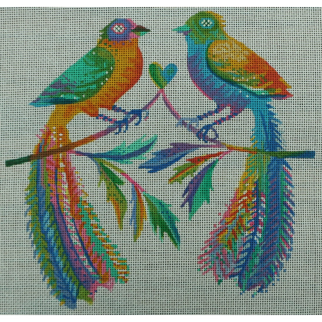 Colorful Love Birds