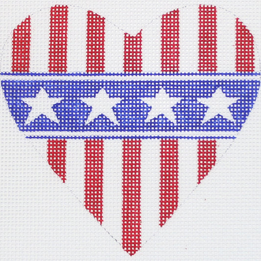 Stars & Stripes Heart
