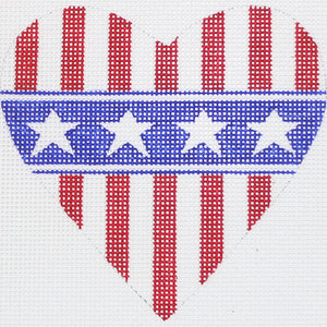 Stars & Stripes Heart