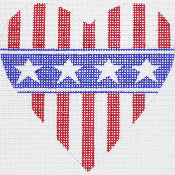 Stars & Stripes Heart