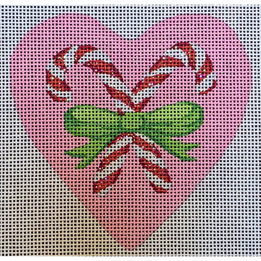 Candy Cane Heart