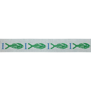 Bonefish Belt, Green & Blue