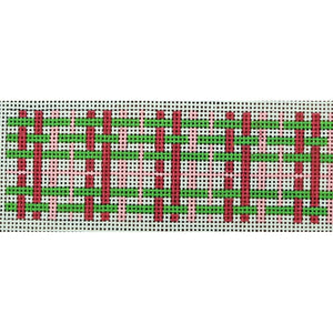 Pink & Green Plaid Belt, 13 mesh