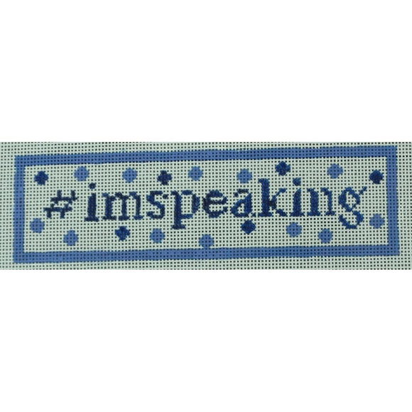 #imspeaking