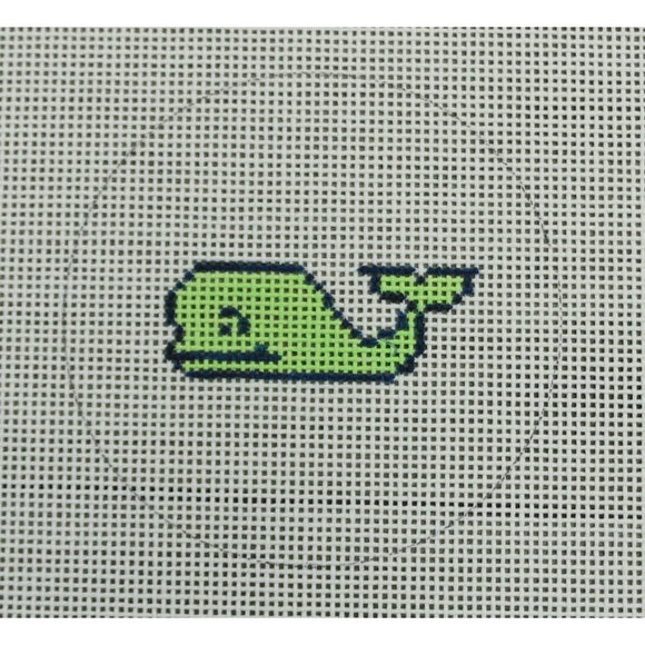 Green Whale Mini Round