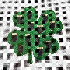 Stout Beer Shamrock