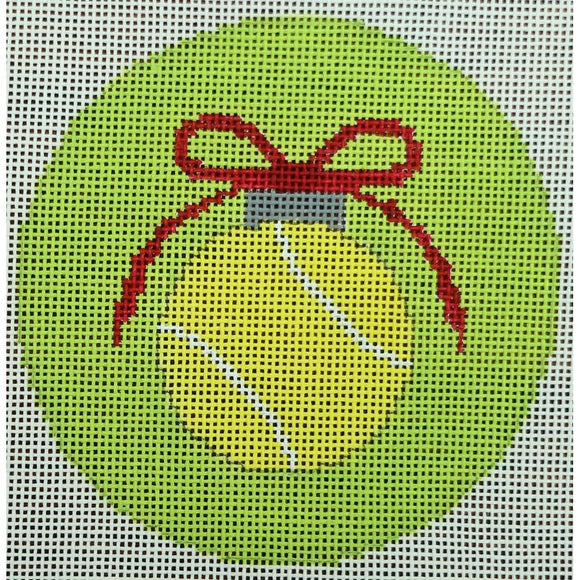 Tennis Ball on Green