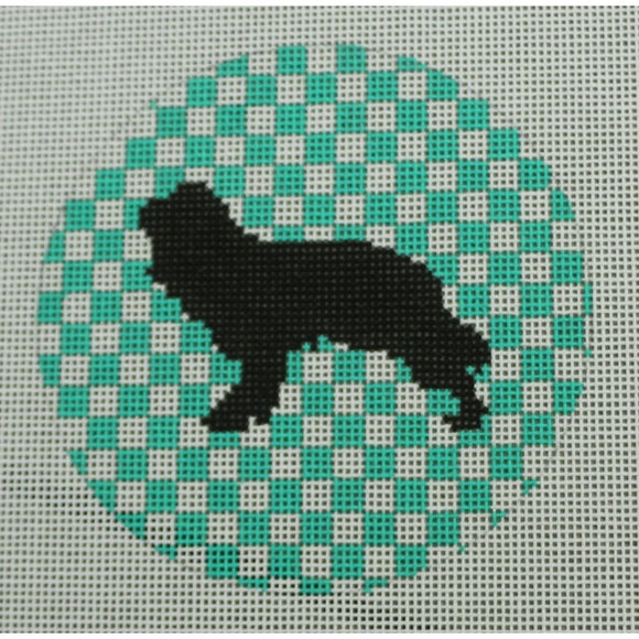 King Charles Cavalier on Teal