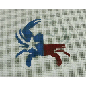 Texas State Flag Crab