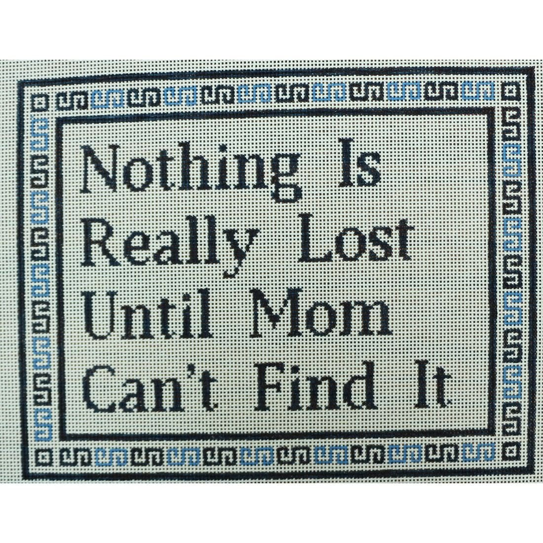 Nothing is Lost....Mom, Blue