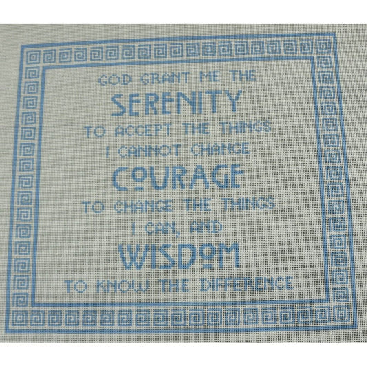 Serenity Prayer, Greek Key