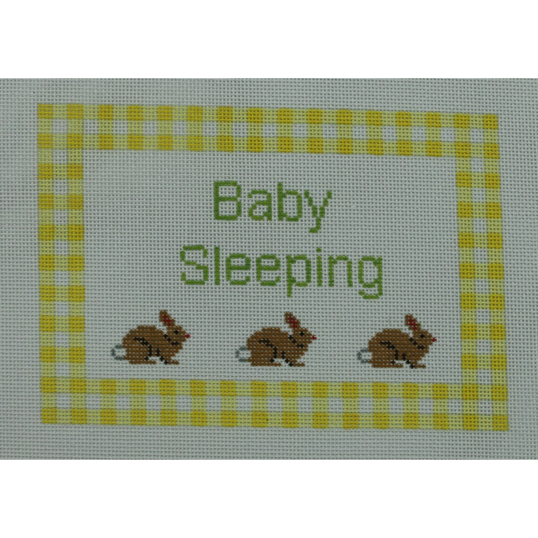 Baby Sleeping Bunnies, Yellow