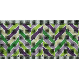 Chevron Purple/Green/Yellow Sunglass Strap