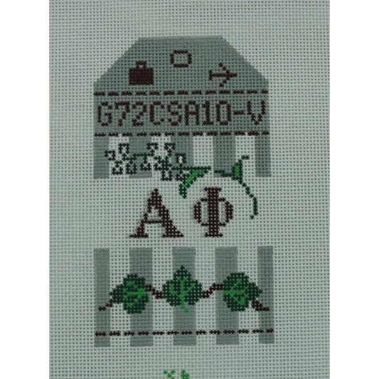 Sorority Travel Tag, Alpha Phi