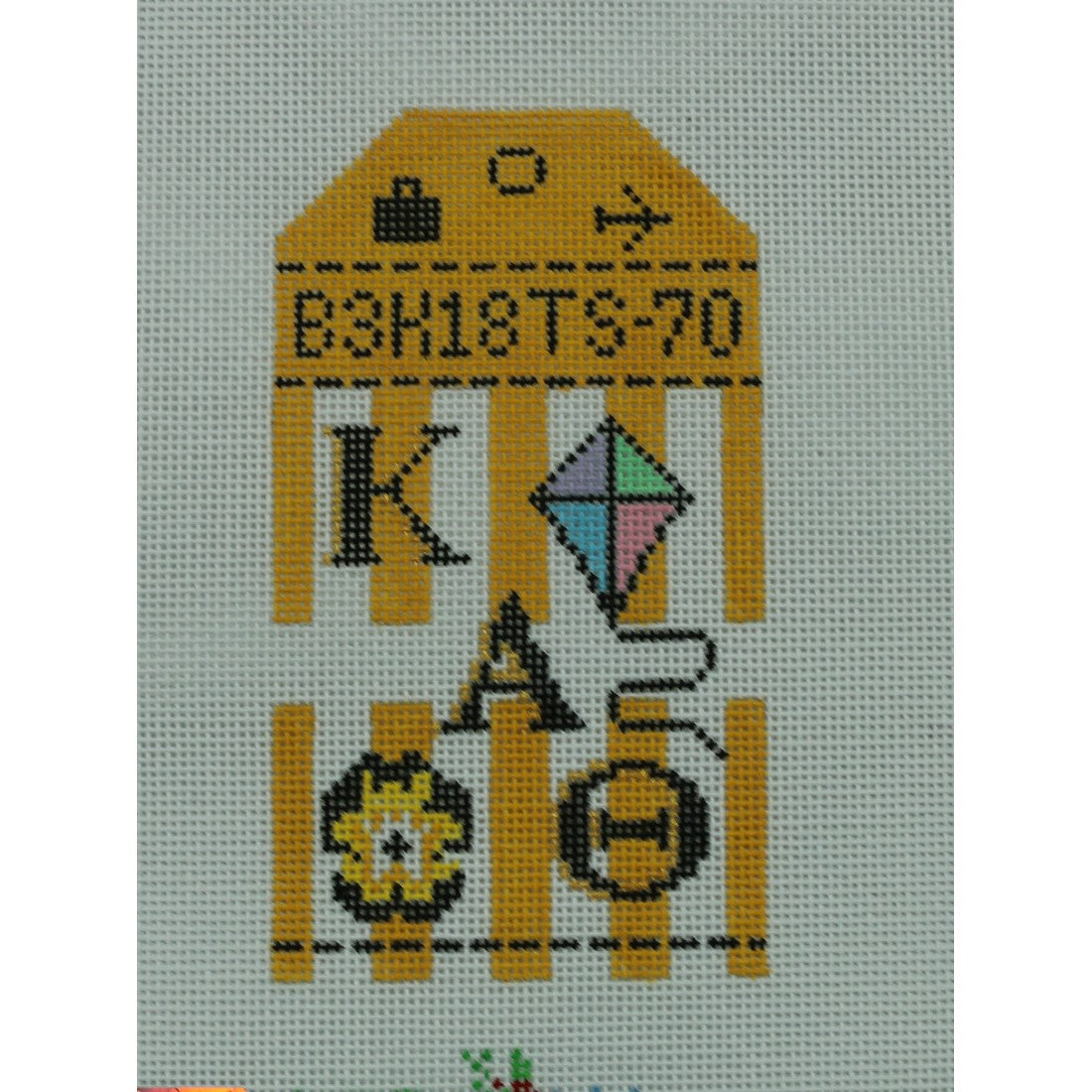 Sorority Travel Tag, Kappa Alpha Theta