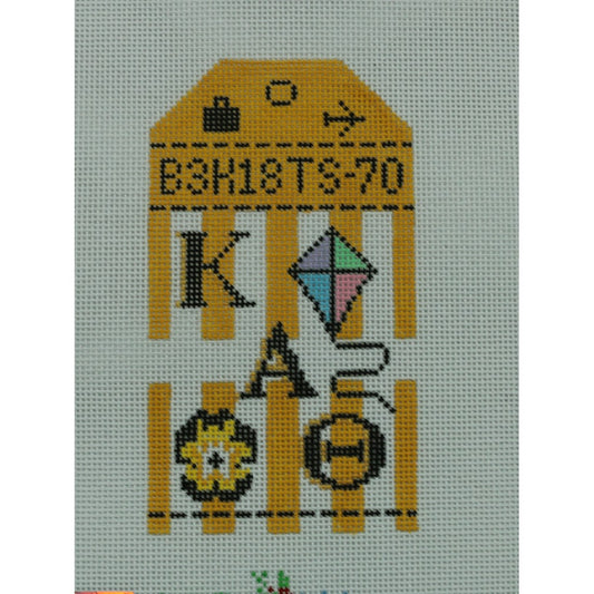 Sorority Travel Tag, Kappa Alpha Theta