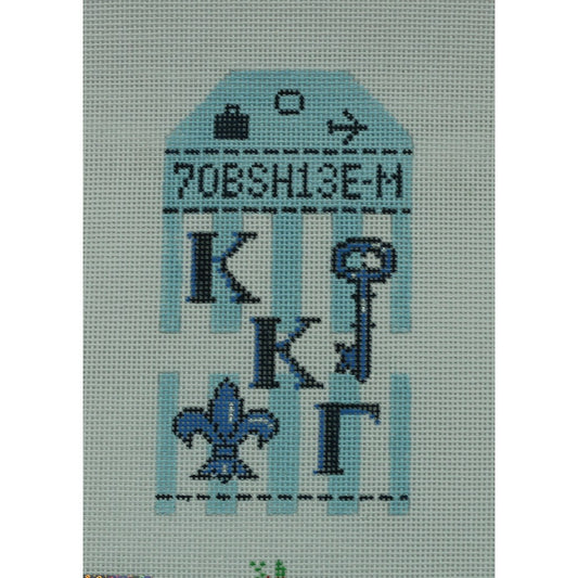 Sorority Travel Tag, Kappa Kappa Gamma