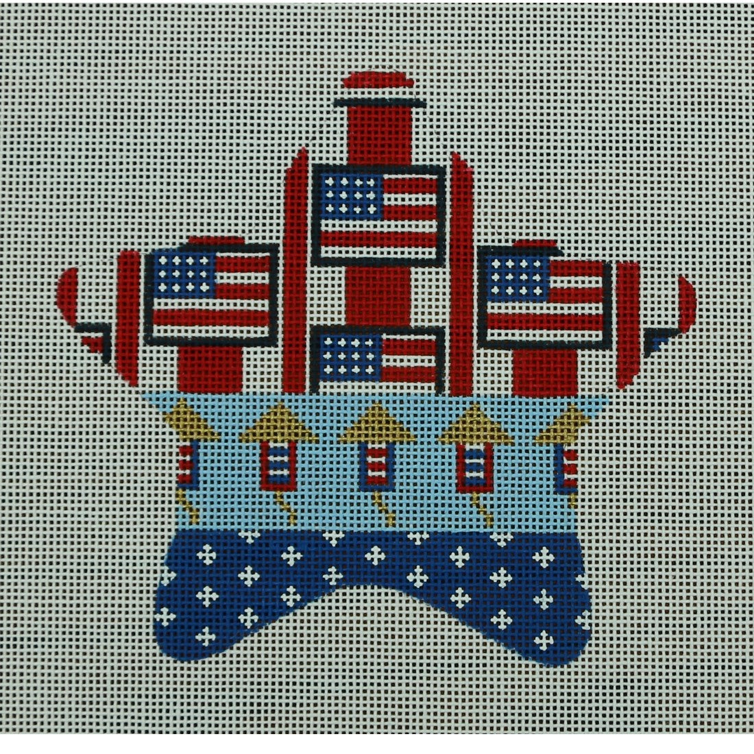 Firecrackers Patriotic Star