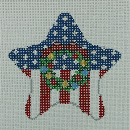 Patriotic Star, Wreath