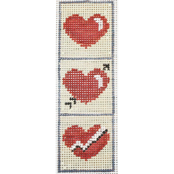 Hearts Bookmark