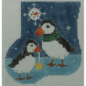 Puffin Pair w/ Puffin Critter