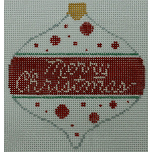 Merry Christmas, White/Dots