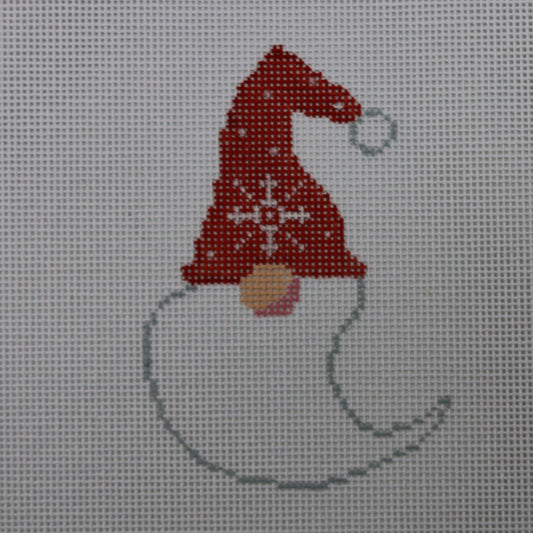 Gnome with Snowflake Hat
