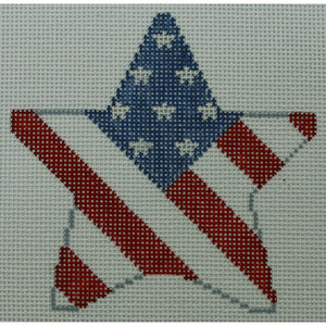 Patriotic Star Diagonal