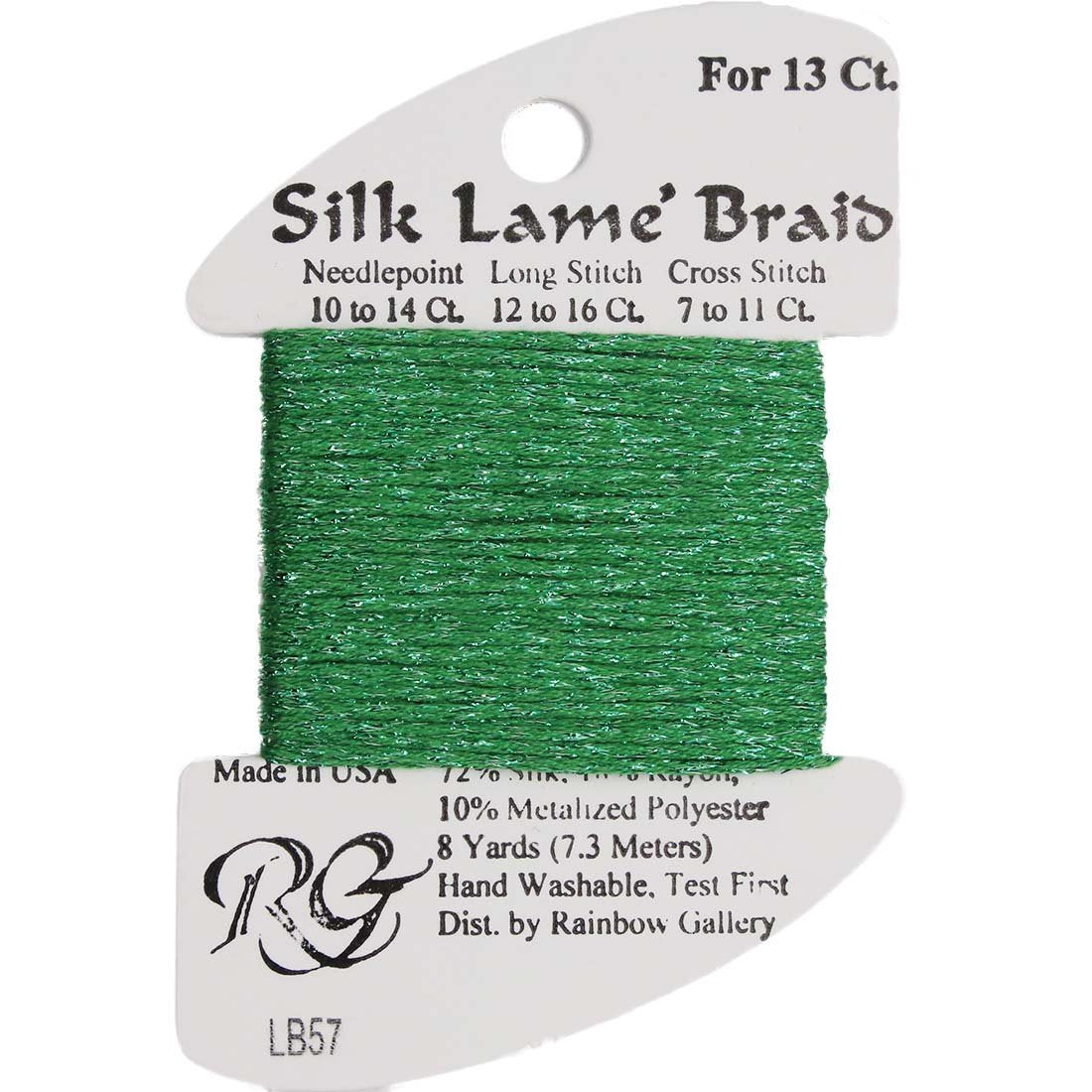 Silk Lame Braid 13 ct., Group 1