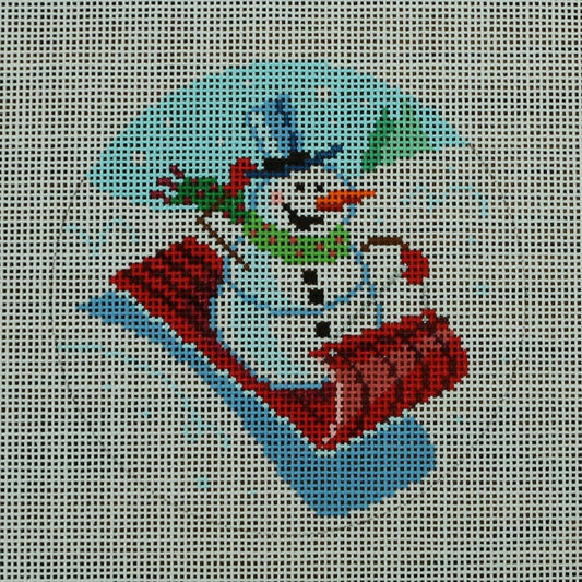 Frosty Loves Tobogganing