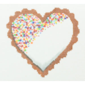 Sprinkle Heart Cookie