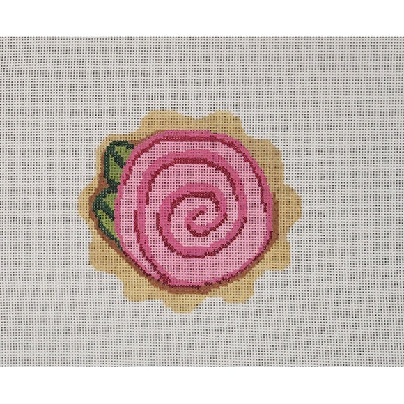 Rose Cookie w/Stitch Guide