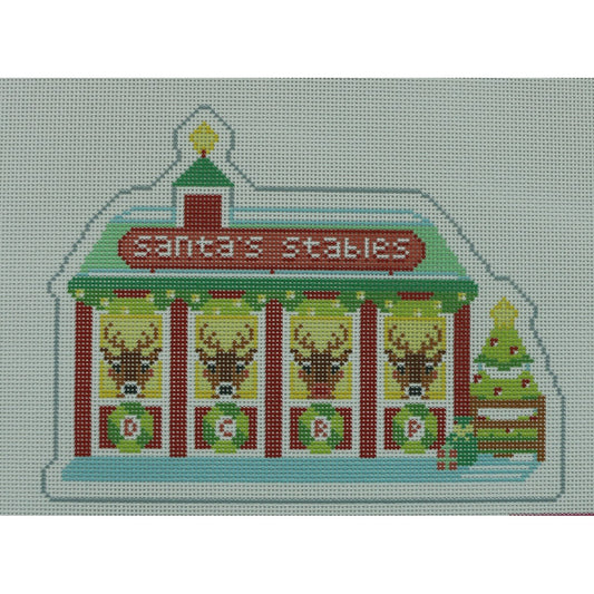 Santa's Stables Christmas Village
